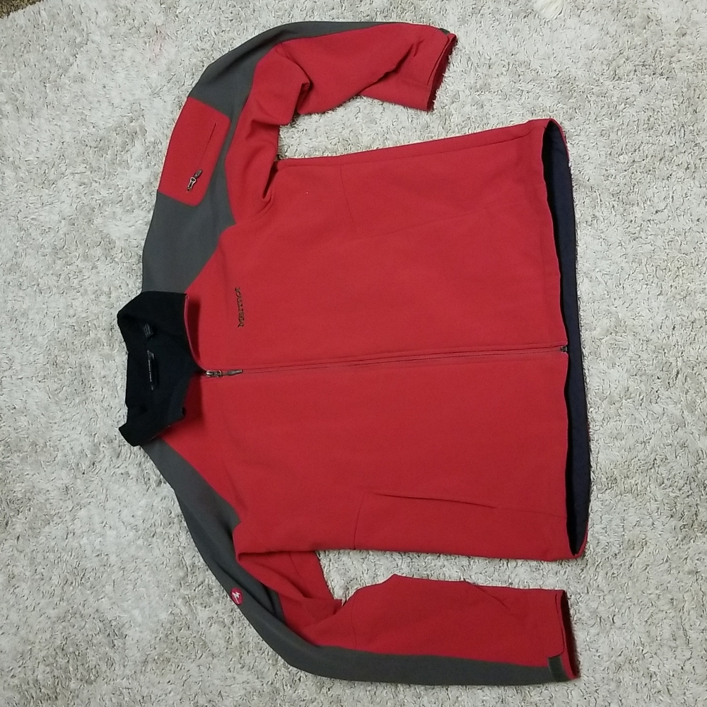 Marmot jacket XXL red and grey